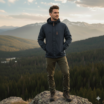 Men's Outdoor Military Windbreaker Coat