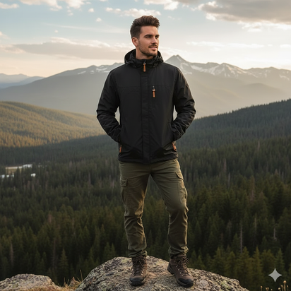 Men's Outdoor Military Windbreaker Coat